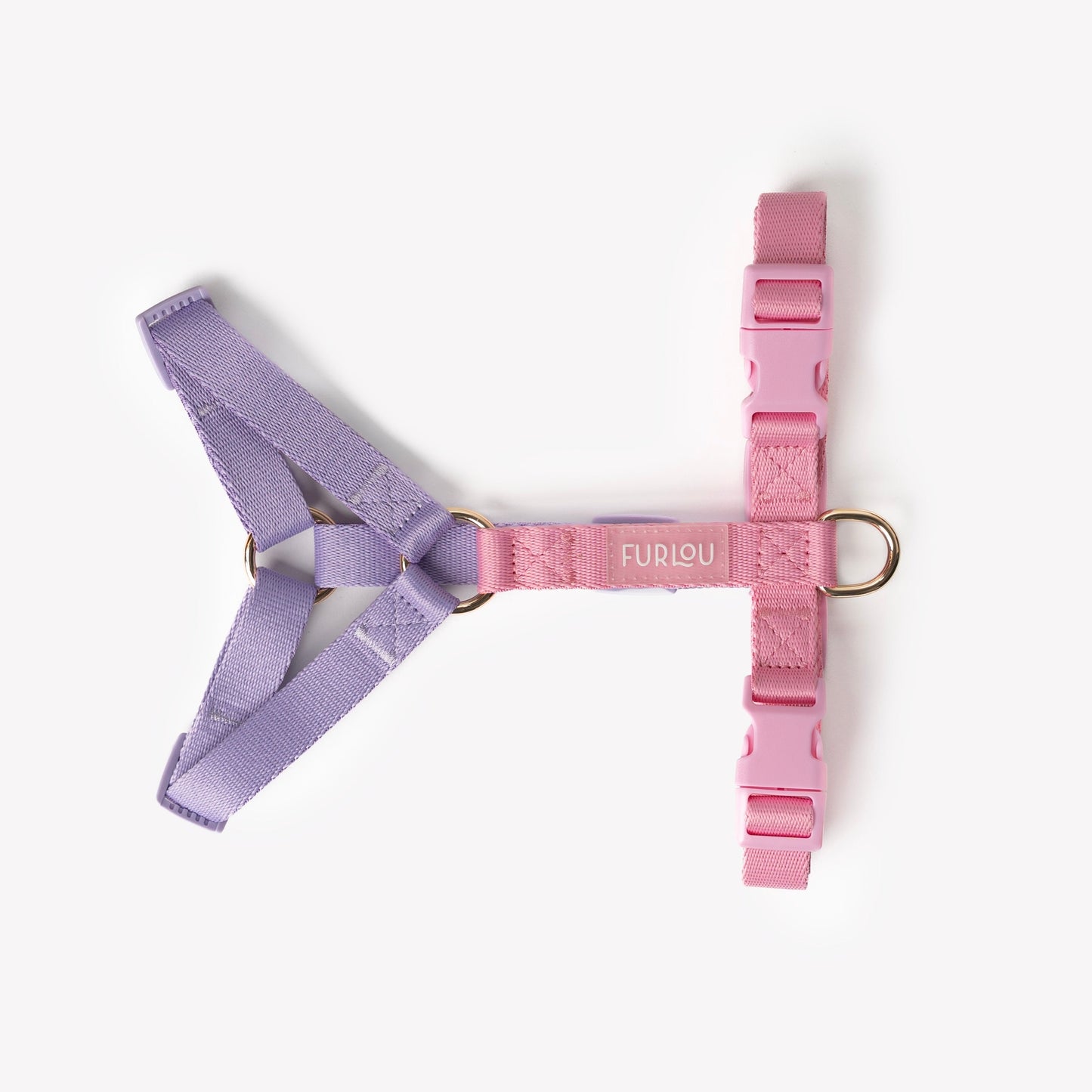 Lavender and Pink - Dog Harness