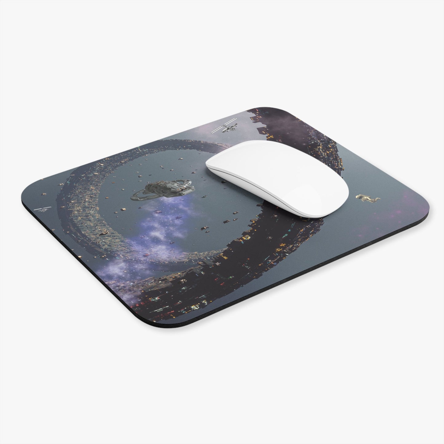 Astronaut Space Theme Mouse Pad