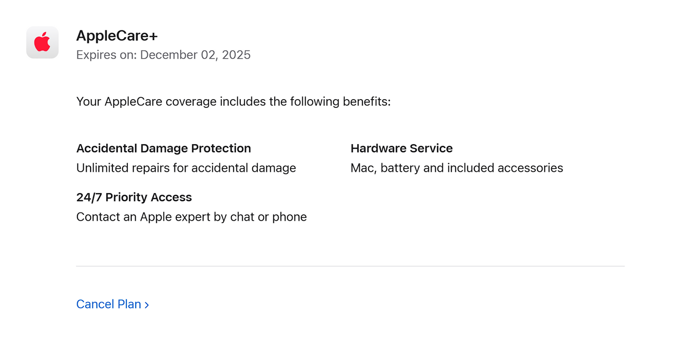 Mac Studio (2022) – Apple M1 Ultra 48-Core GPU – 128GB RAM 2TB SSD – AppleCare+ 12/25