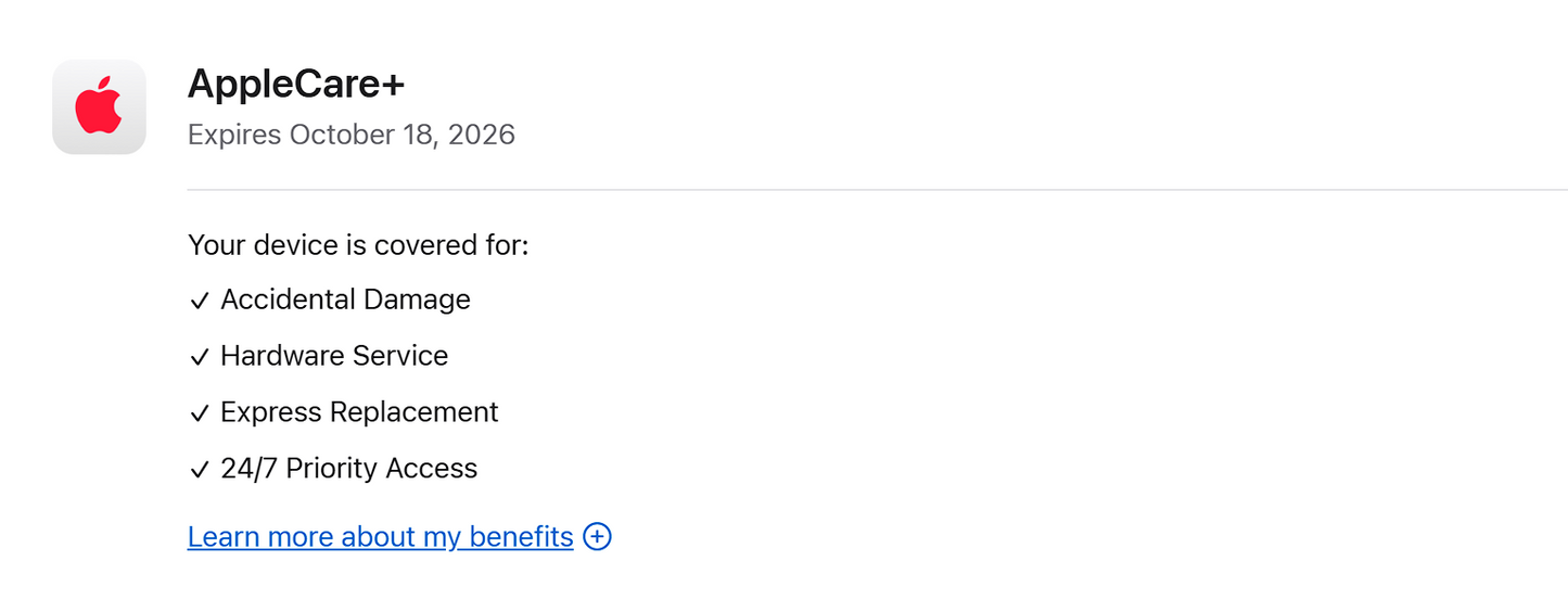 iPad Pro 11‑inch (2024) Nano‑Texture – M4 10‑Core CPU/GPU • Cellular 5G – 16GB RAM 1TB SSD • AppleCare+ 10/26