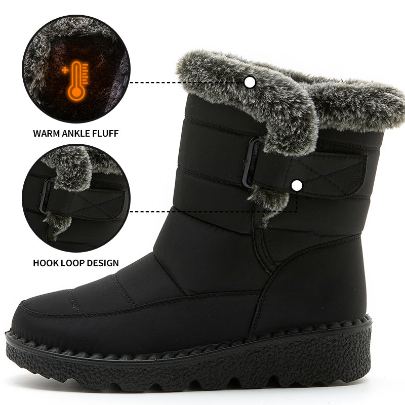 Winter Boots for Women New Long Plush Snow Boots