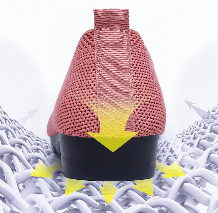 Women's Comfy Solid Color Knit Loafers