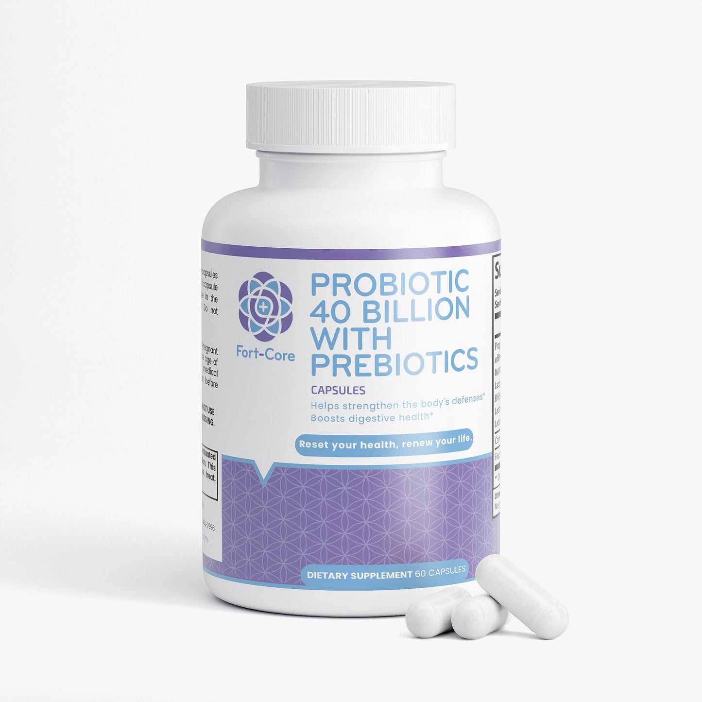 Probiotic 40 Billion with Prebiotics