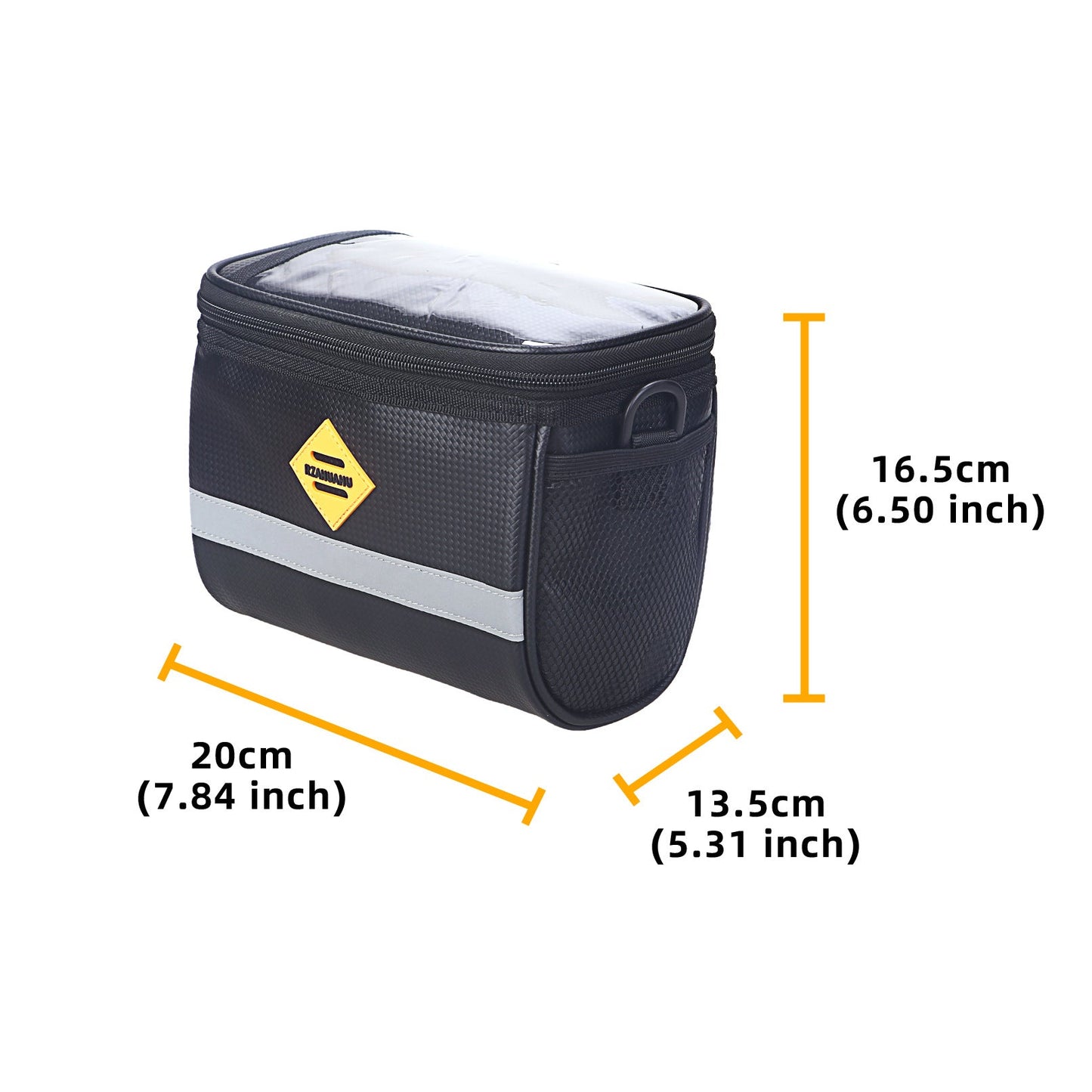 Folding Bicycle Handle Bag Large Capacity Waterproof Mountain Bike Front Bag Shoulder Bag Electric Vehicle Battery Bag