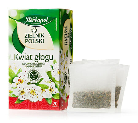 Herbapol Polish Herbarium  Hawthorn Flower Herbal Tea 20 bags