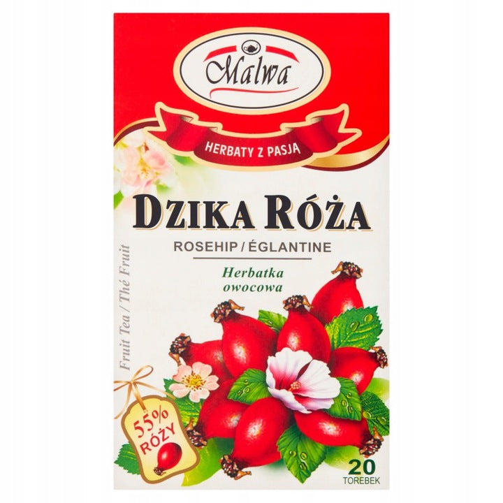 MALWA Herbal Rosehip Tea 20 bags