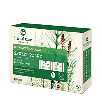 Farmona Herbal Care 5 Ampules Treatement with Horsetail Rejuvenating Scalp 25ml