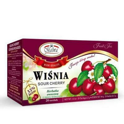 MALWA Herbal Sour Cherry Tea 20 bags