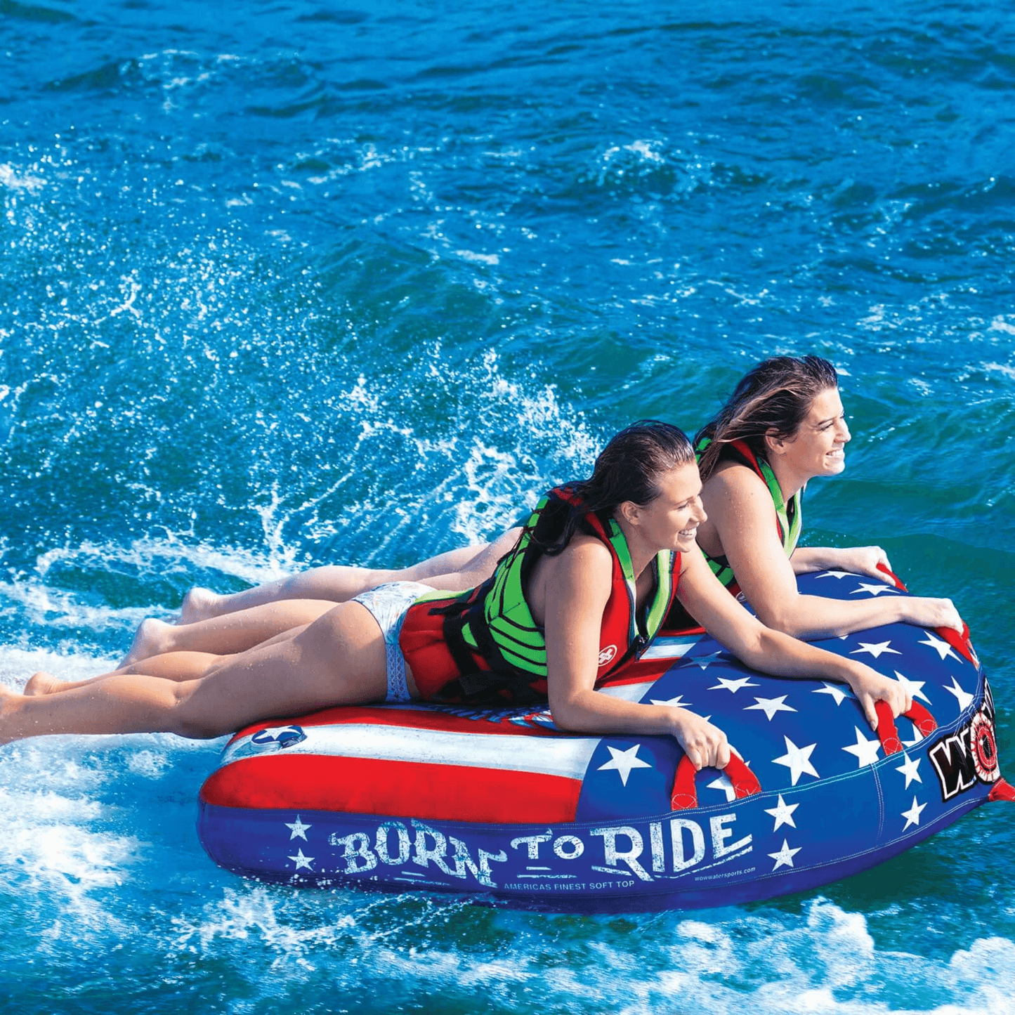 WOW Watersports Born to Ride 2-Person Towable Water Tube