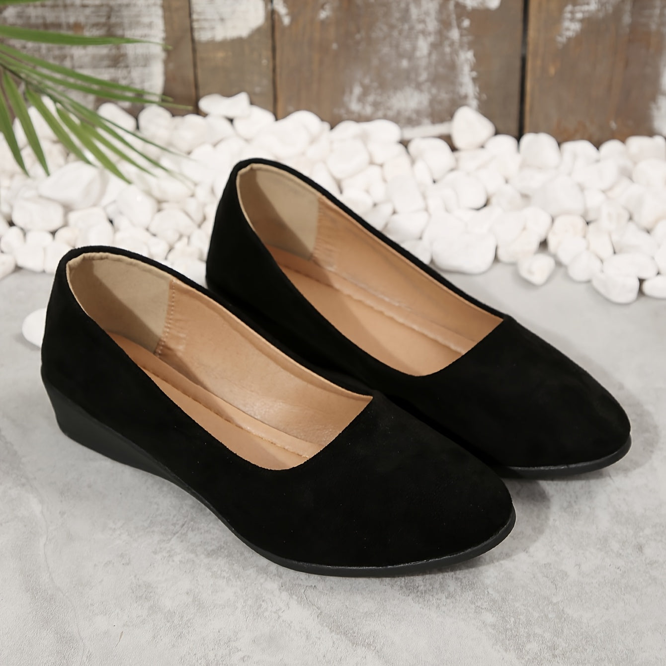 Elegant Low Heels Cushioned Non Slip Versatile Shoes