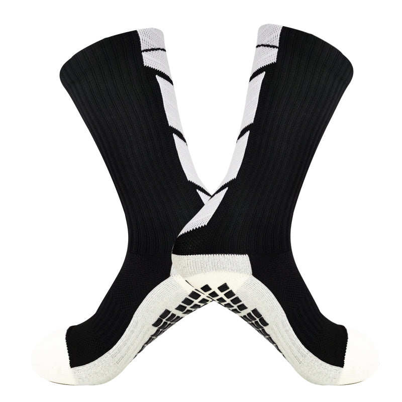 Non-Slip Soccer Grip Socks with Towel Bottom for Enhanced Performance and Stability in Sports