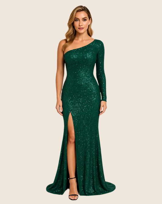 Emerald Muse Gown