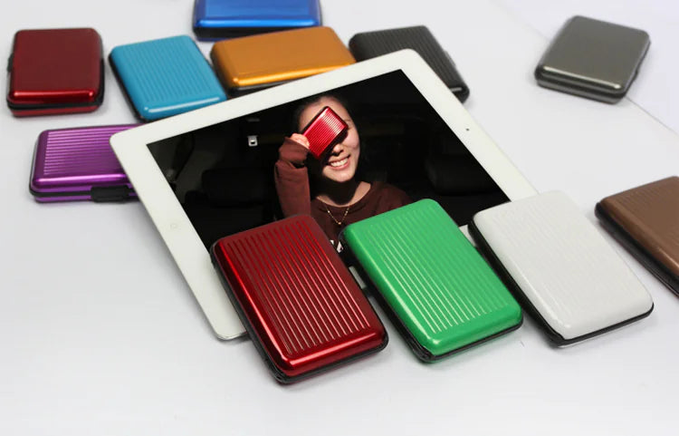 Aluminum Alloy Waterproof Anti-Magnetic Card Holder