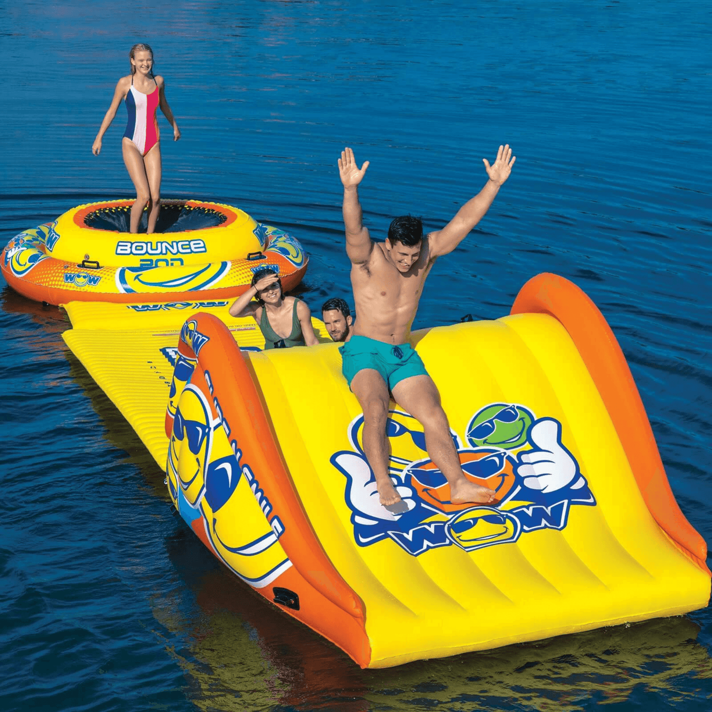 WOW Watersports Bounce Pod Inflatable for 1-2 Persons