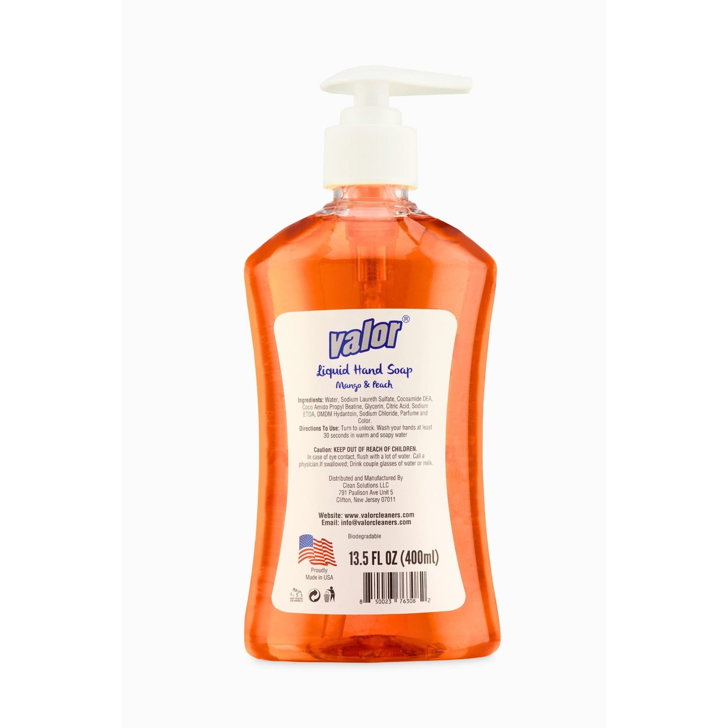 Liquid Hand Soap Mango & Peach