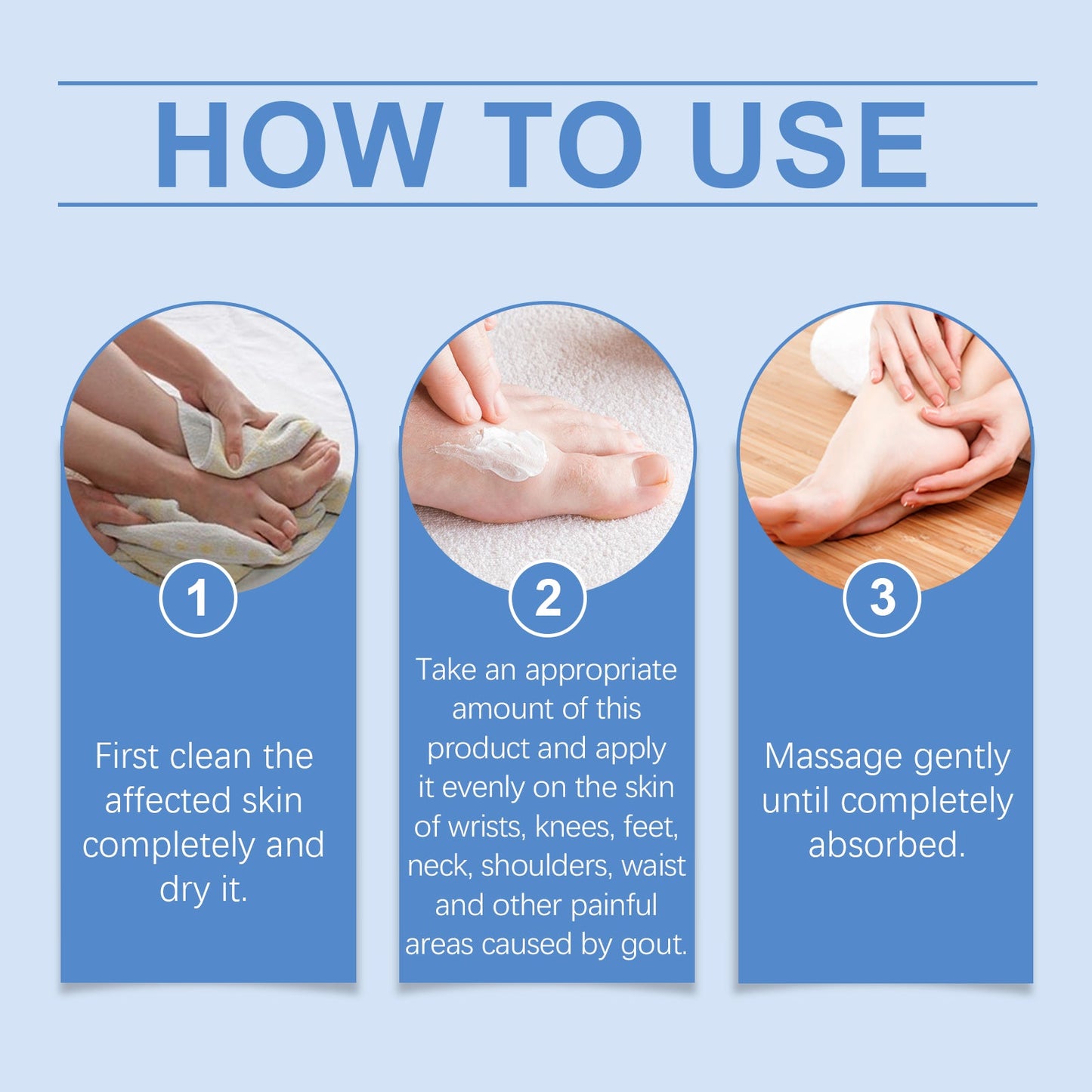 Joint Care Ointment Ease Knee Joint Neck Shoulder Improvement Toe Pain Cream Massage Cream