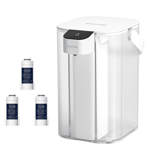 Waterdrop ED01W Countertop Electric Water Filter - 1 YEAR BUNDLE