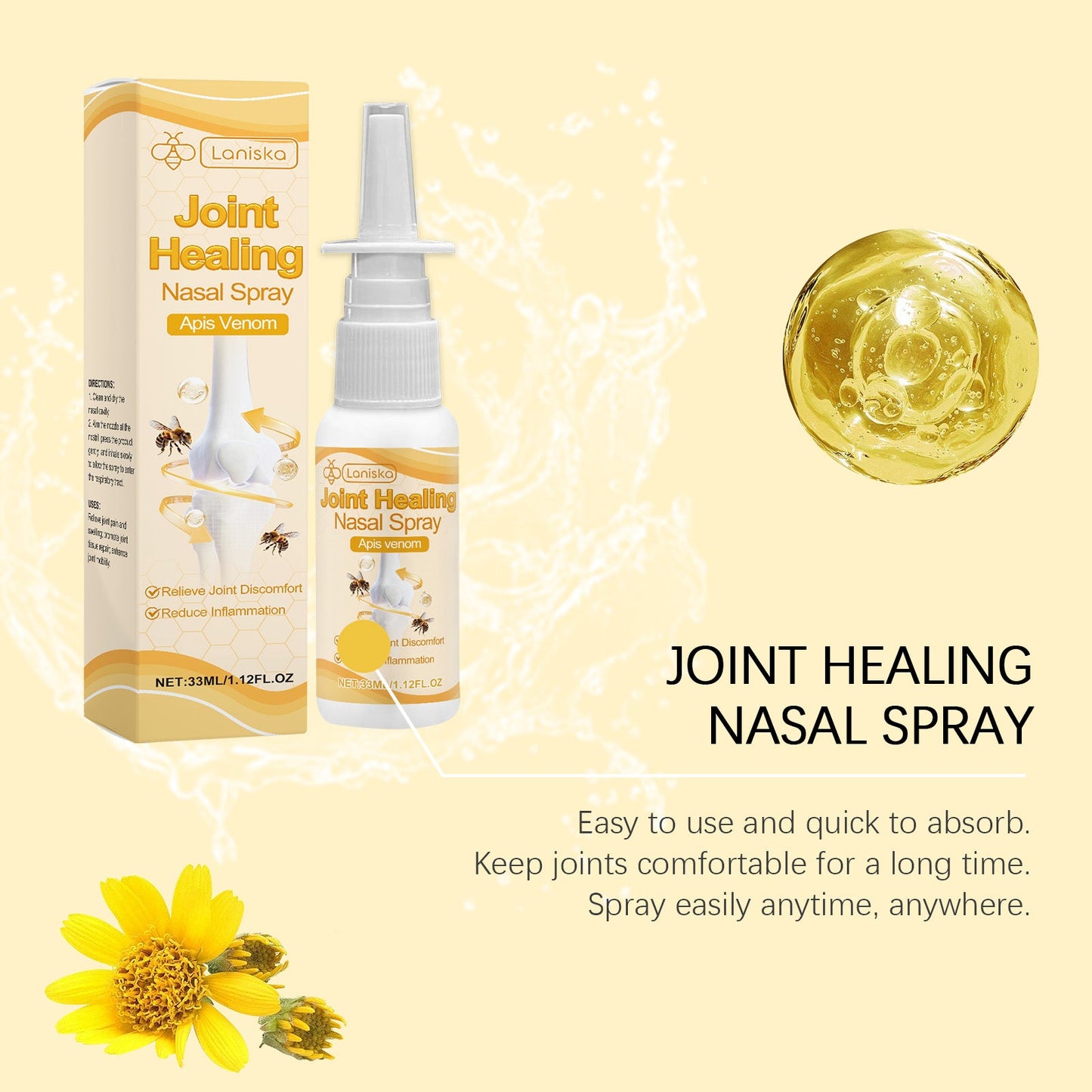 Joint Care Nasal Spray Daily Refreshing Gentle Care To Relieve Physical Discomfort Care Spray