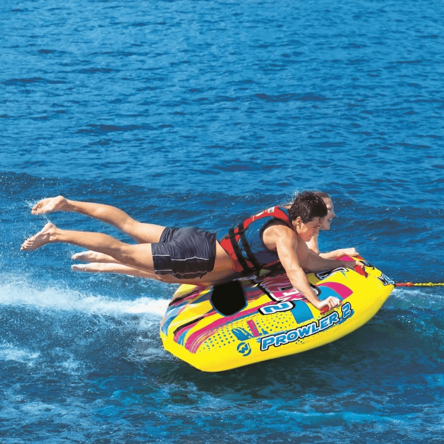WOW Watersports Prowler Towable 2 Person 2P Starter Kit w 12V Pump