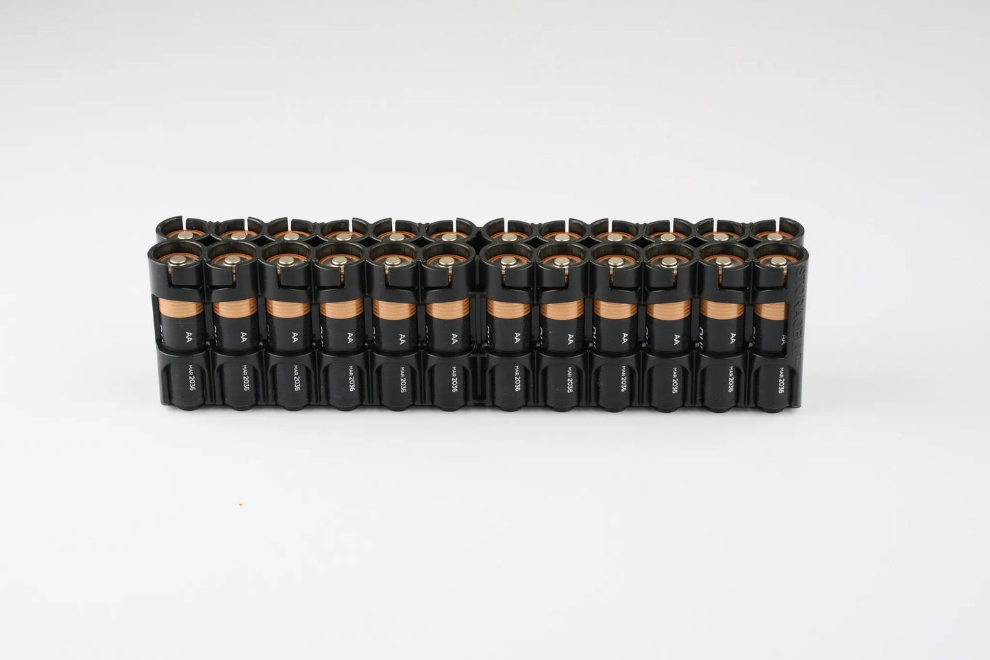 24 AA Pack Battery Caddy (Black)
