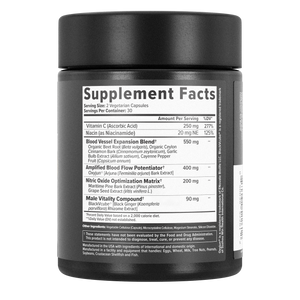 🔥 InnoSupps Nitro Wood Magnum | Enhanced Circulation Flow Support | Muscle Growth & Stamina | 60 Capsules