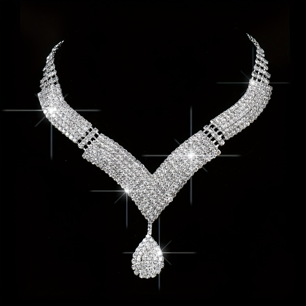 Luxury 4pc Evening Dress Set Gown Bag Jewelry