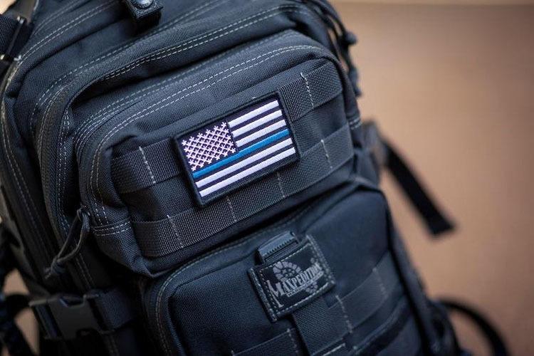 JupiterGear Tactical USA Flag Patch with Detachable Backing