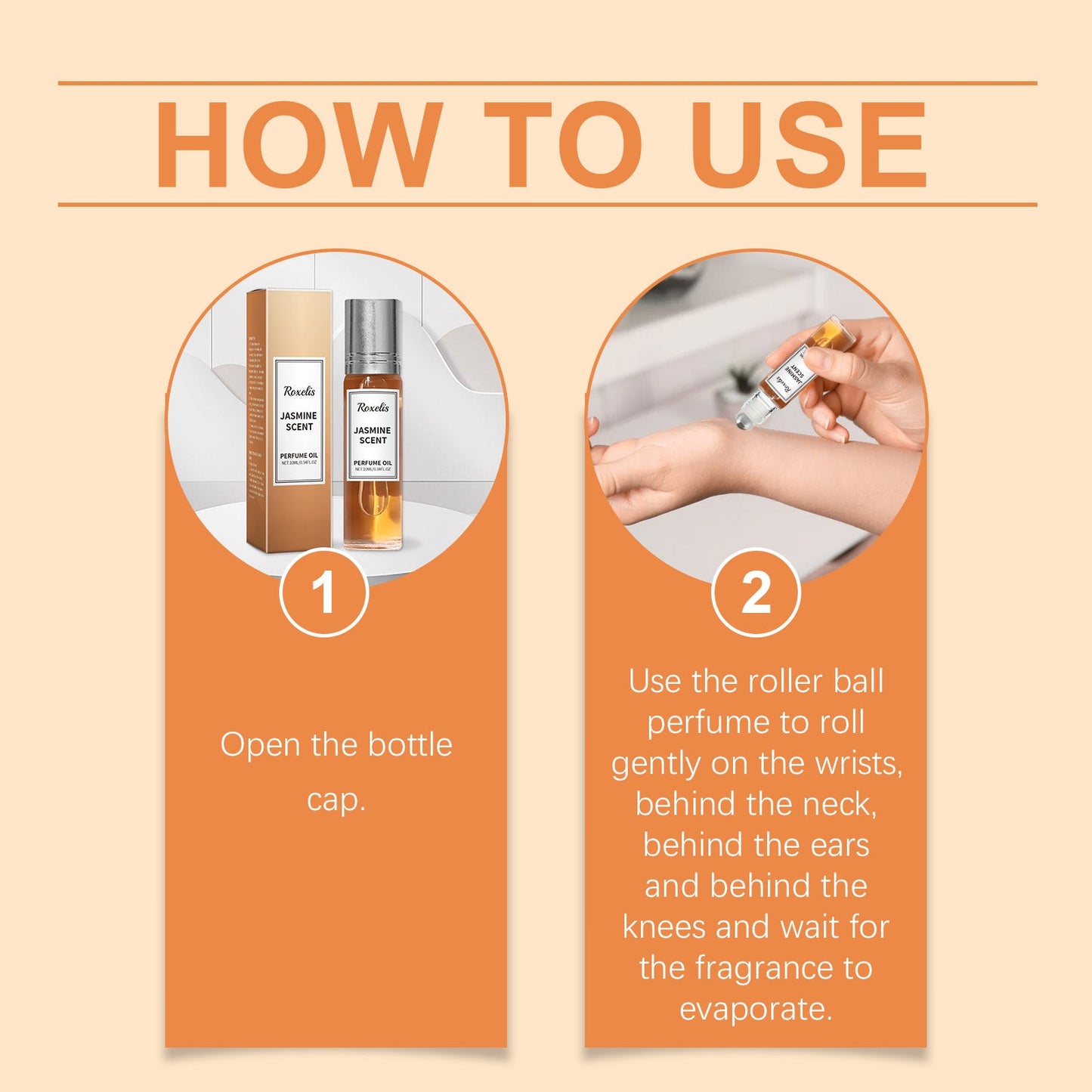 Fragrance Water Series Lasting Fragrance Portable Design Wrist Neck Small Light Fragrance Fresh Atmosphere Perfume