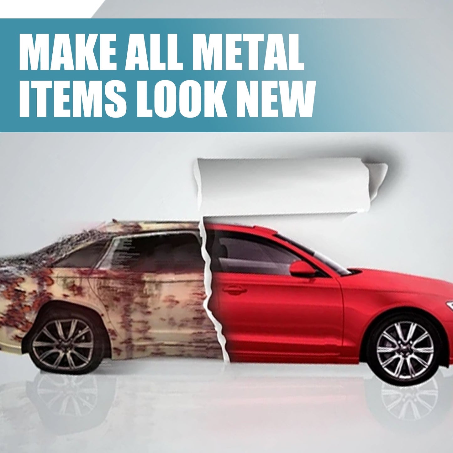 Iron Powder Remover, Car paint tire rust cleaning agent decontamination rust removal renovation