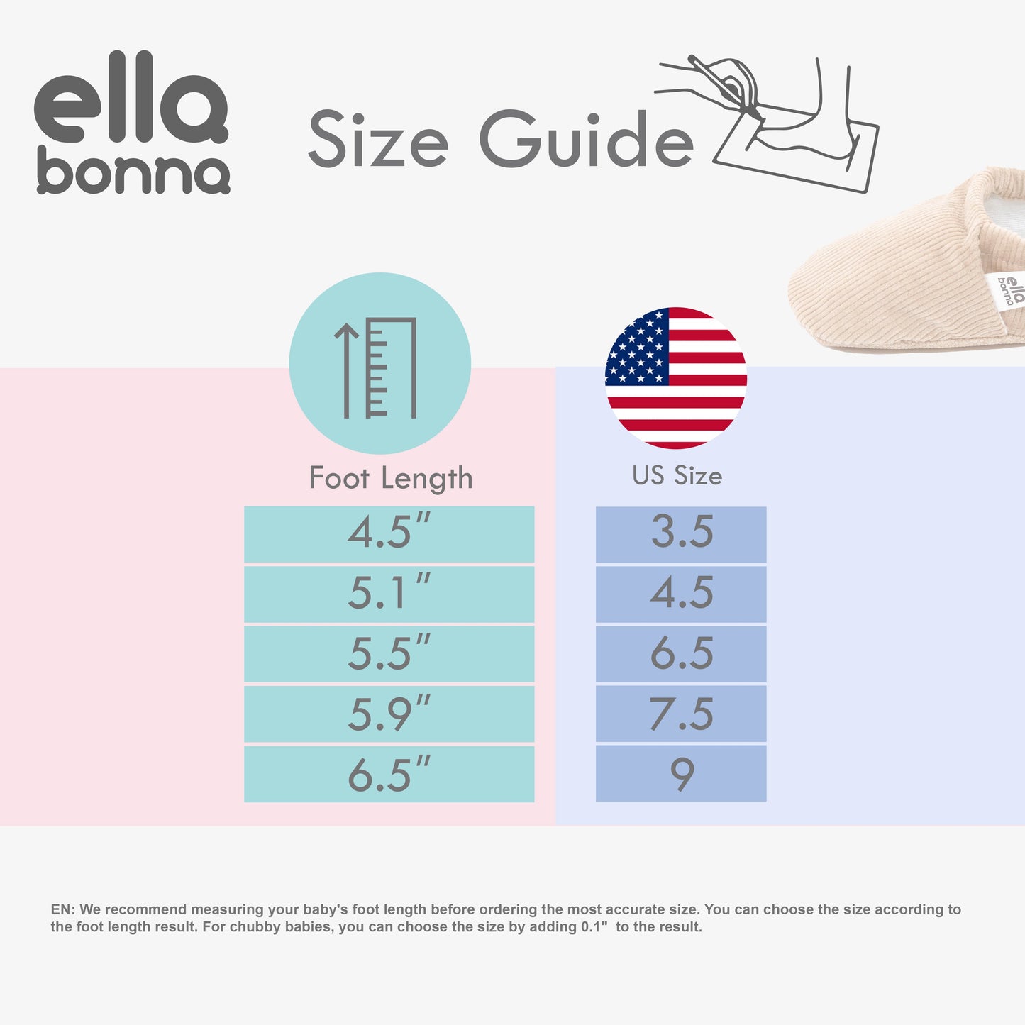 Organic Cotton Velvet Home Nursery Moccasin Shoes, Cream