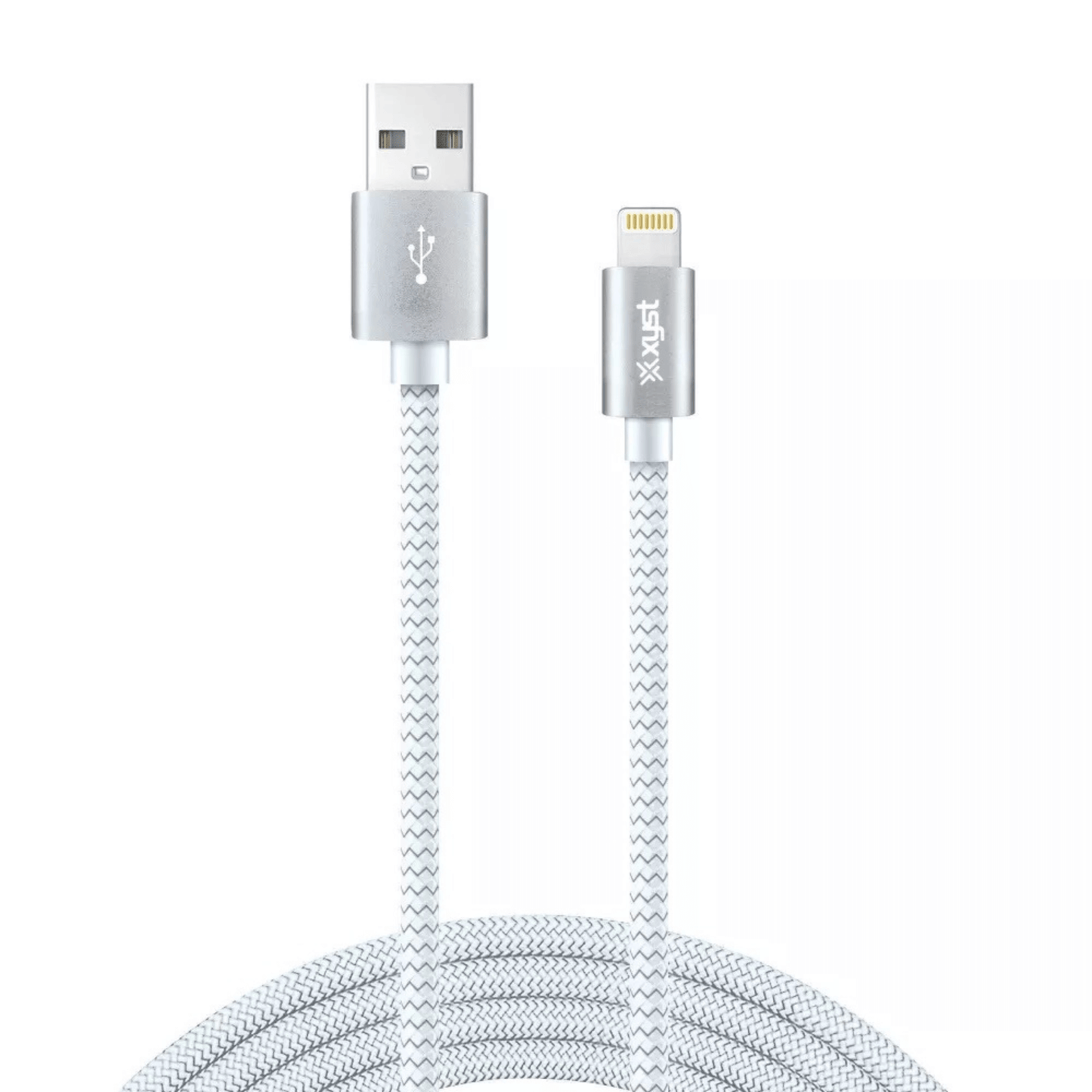 Xyst Charge and Sync USB to Lightning Braided Cable 10Ft