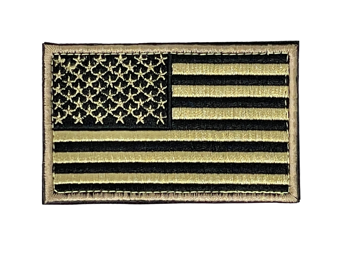 JupiterGear Tactical USA Flag Patch with Detachable Backing