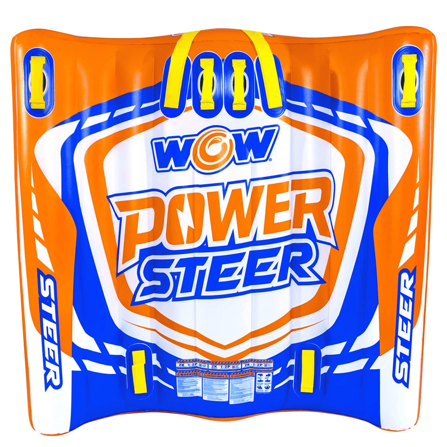 WOW Watersports Power Steer 2 Person Steerable Deck Tube Towable