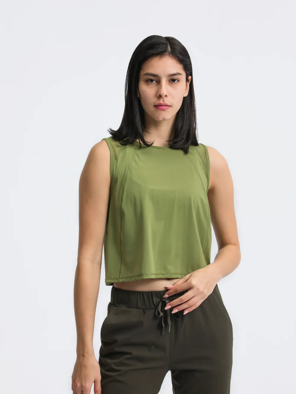 JupiterGear Round-Neck Cropped Tank