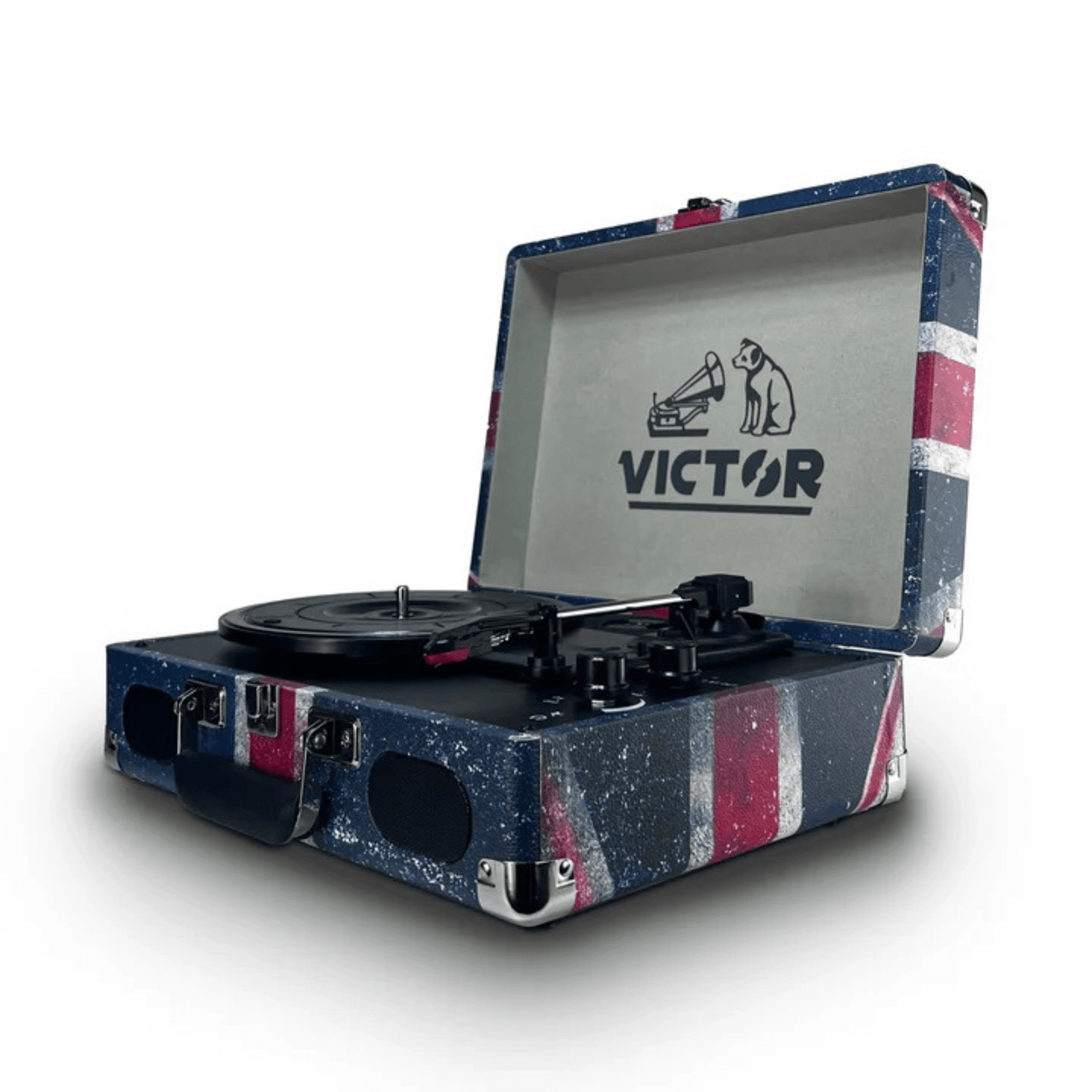 Victor Metro Plus Portable Dual Bluetooth Suitcase Turntable