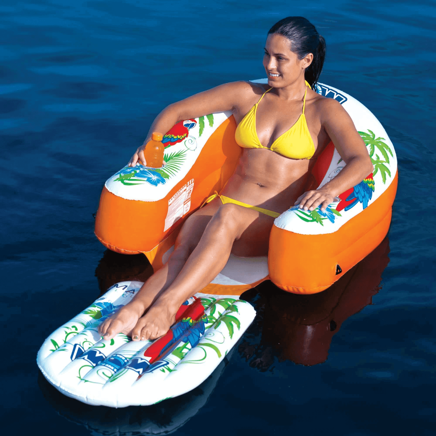 Wow Watersports Malibu Lounge with High Backrest and Deep Ergonomic Seating