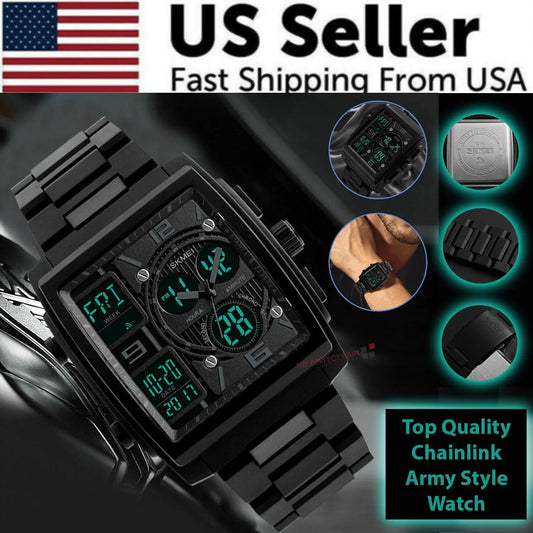 Tactical Chrono Quartz Men's Watch