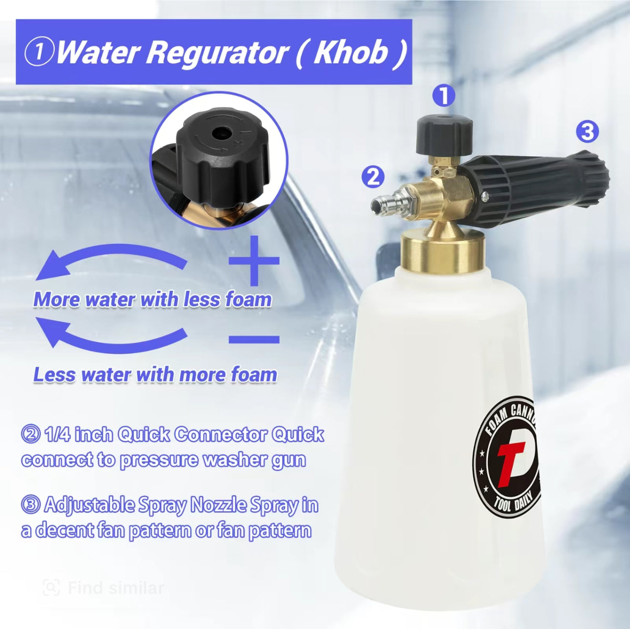 FoamBlast Pro Cannon Kit