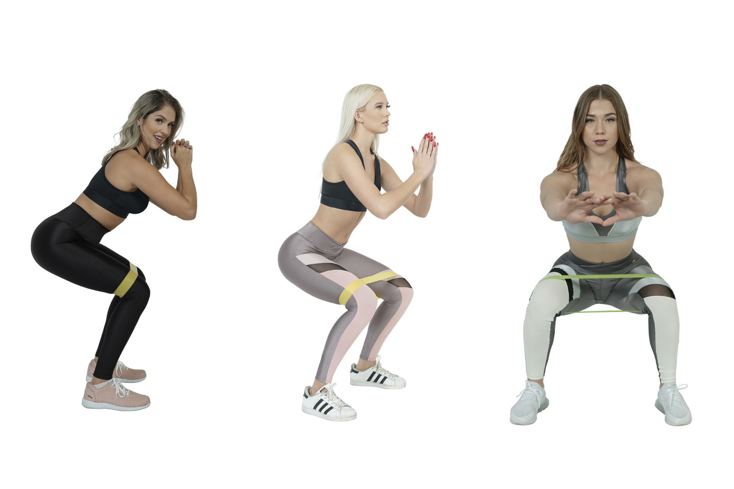 JupiterGear 5 Piece Set of Resistance Body Bands with Carry Bag