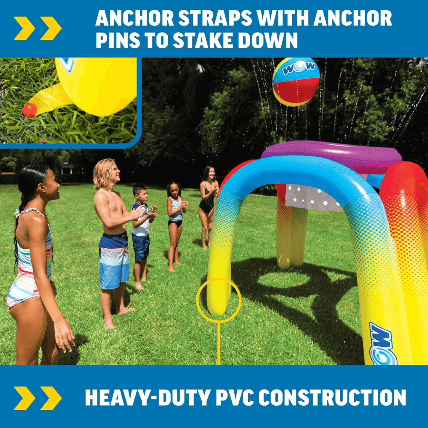 WOW Watersports Giant Jam 6ft Sprinkler Game