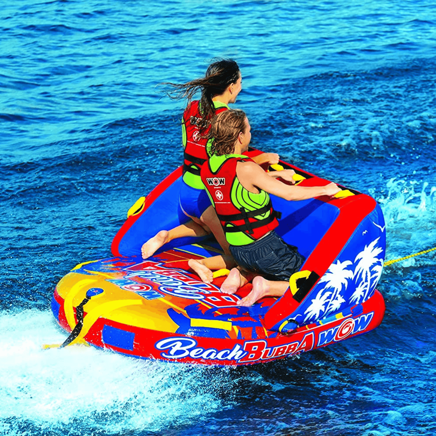 WOW Watersports Beach Bubba 2 Person 2P Towable with Foam Handles