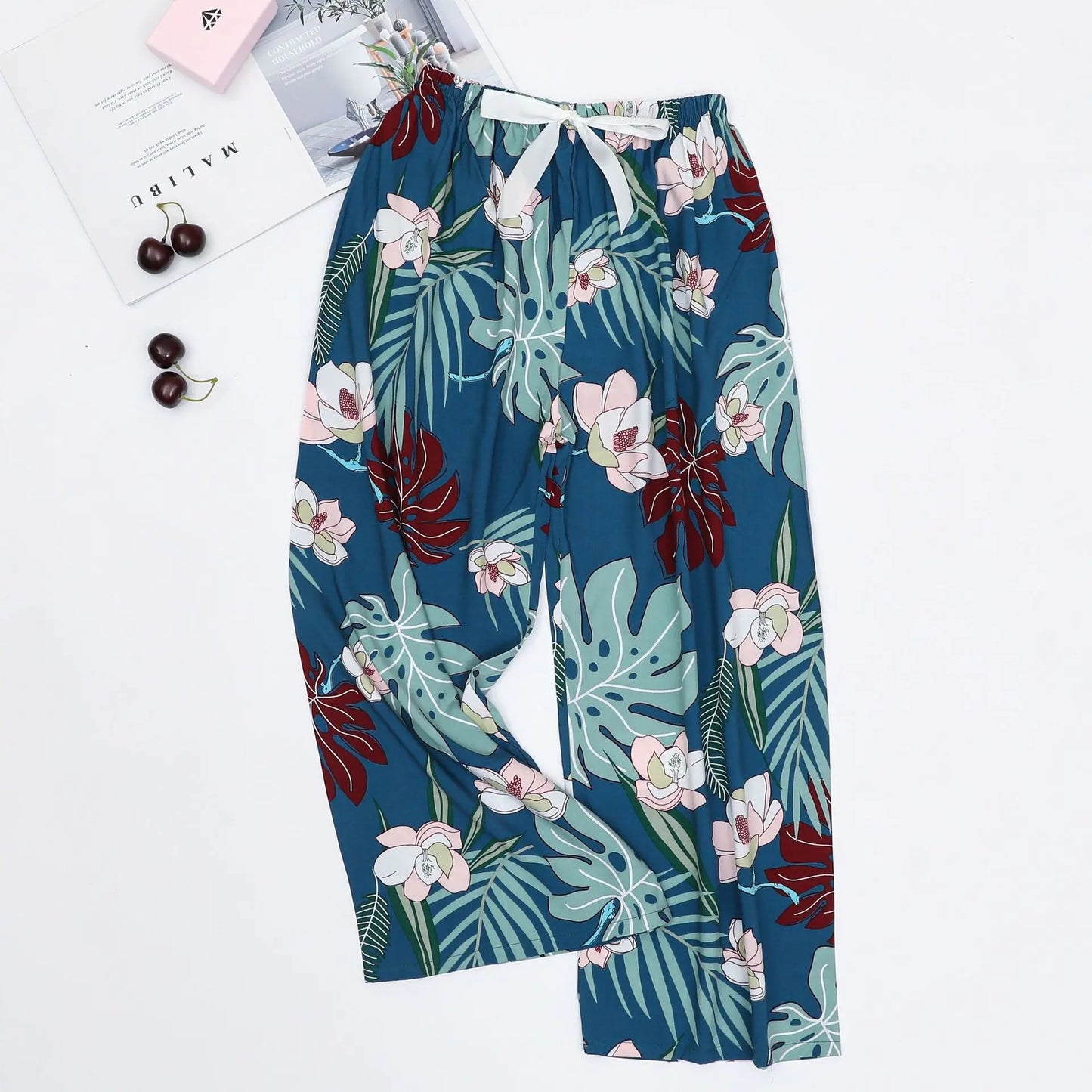 Cotton Sleep Pants - Loose Casual Printed