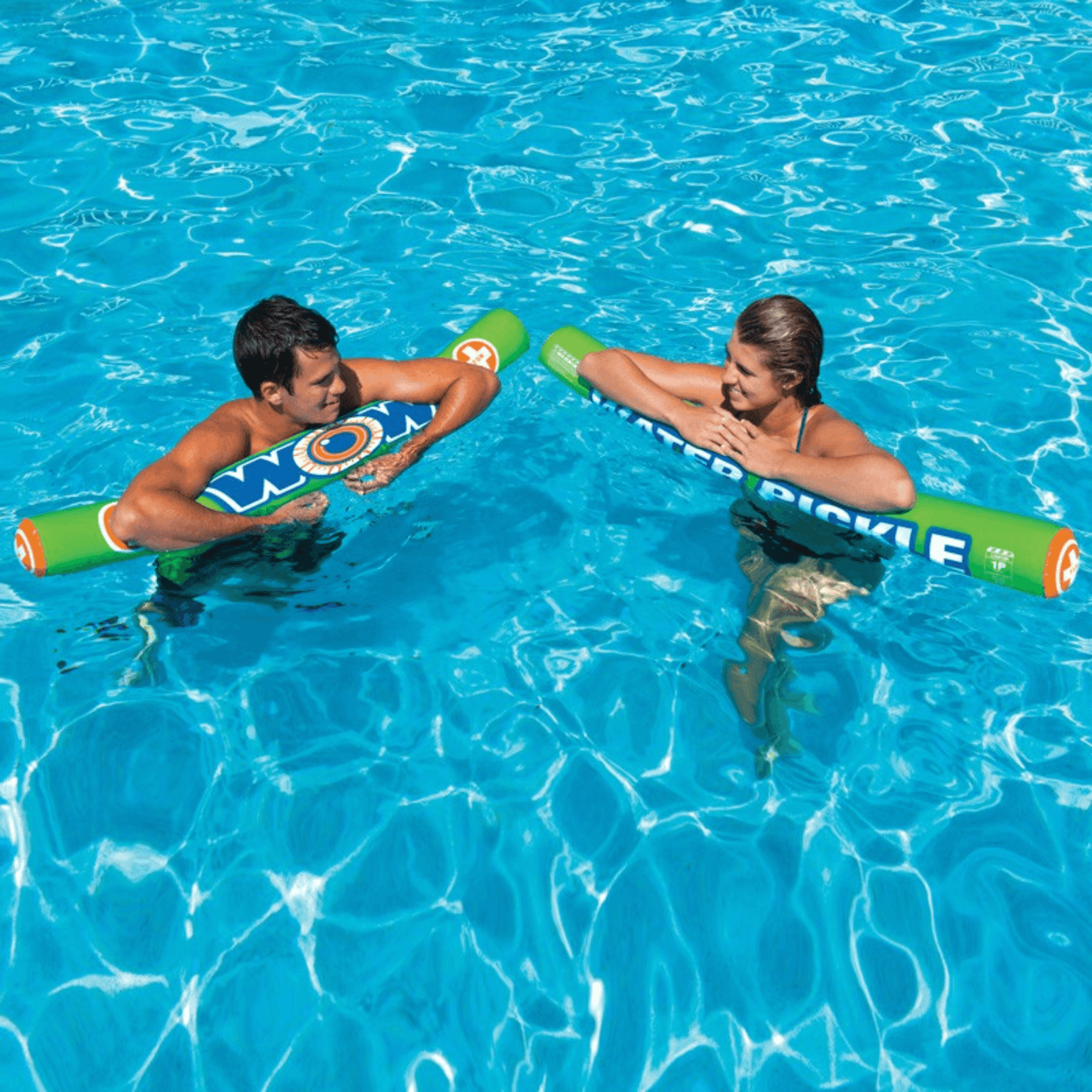 WOW Watersports Inflatable Water Pickle Pool Noodle Quick Inflate by Mouth