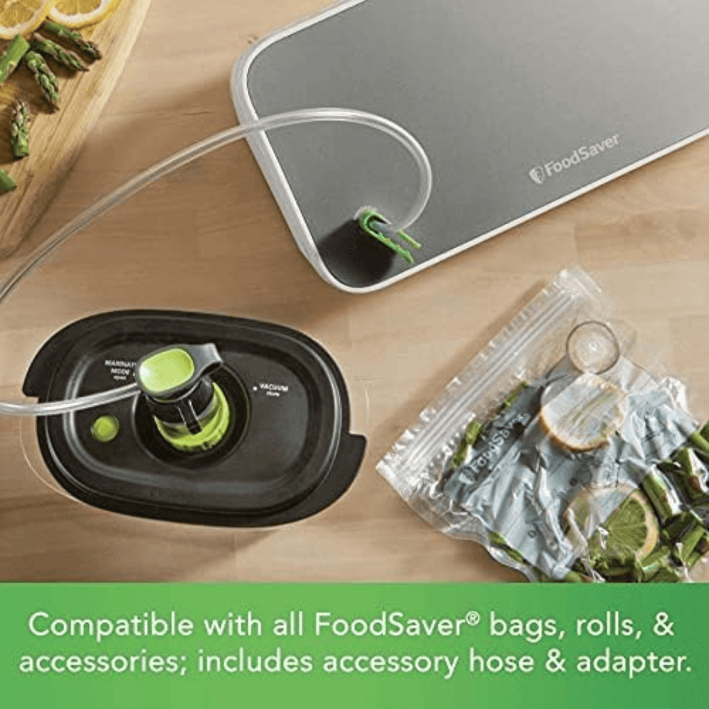 FoodSaver Food Sealer and Kit Vacuum Sealing System with Bonus Handheld Sealer
