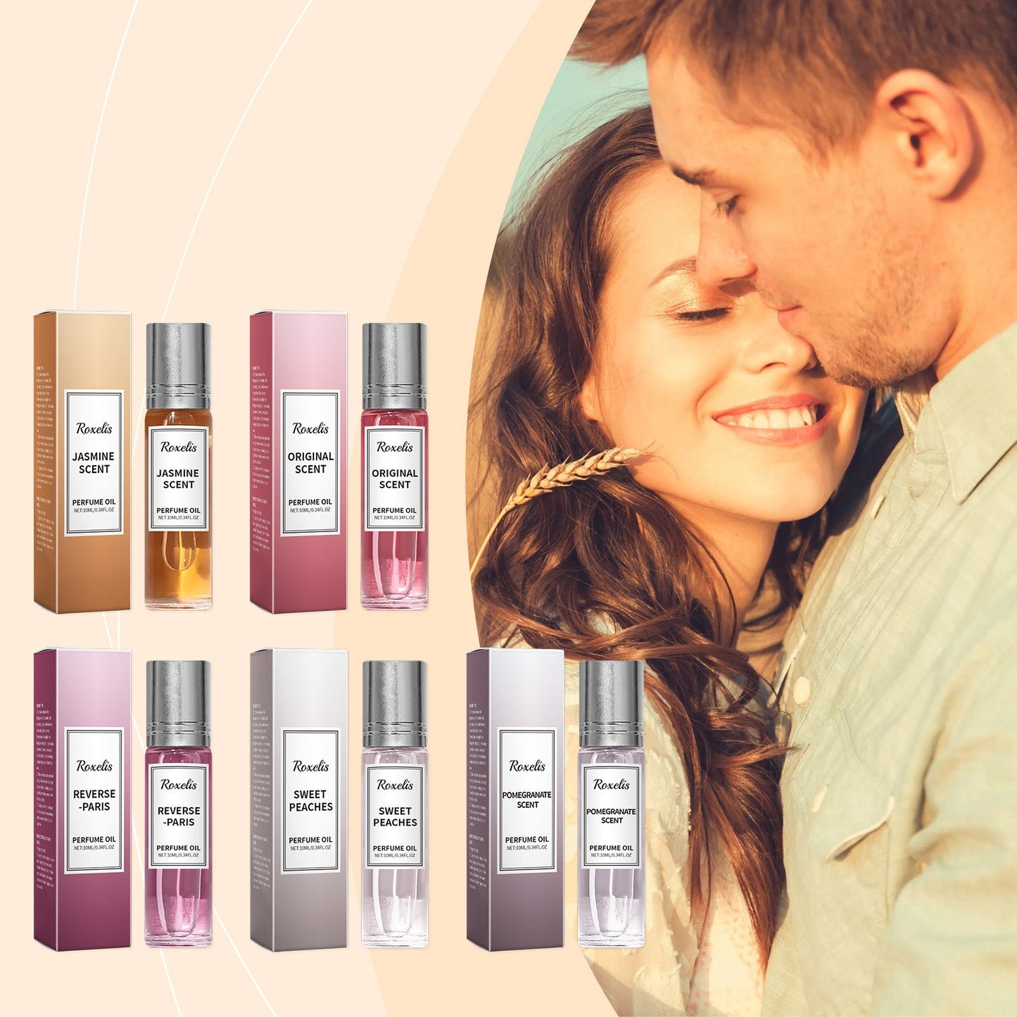 Fragrance Water Series Lasting Fragrance Portable Design Wrist Neck Small Light Fragrance Fresh Atmosphere Perfume