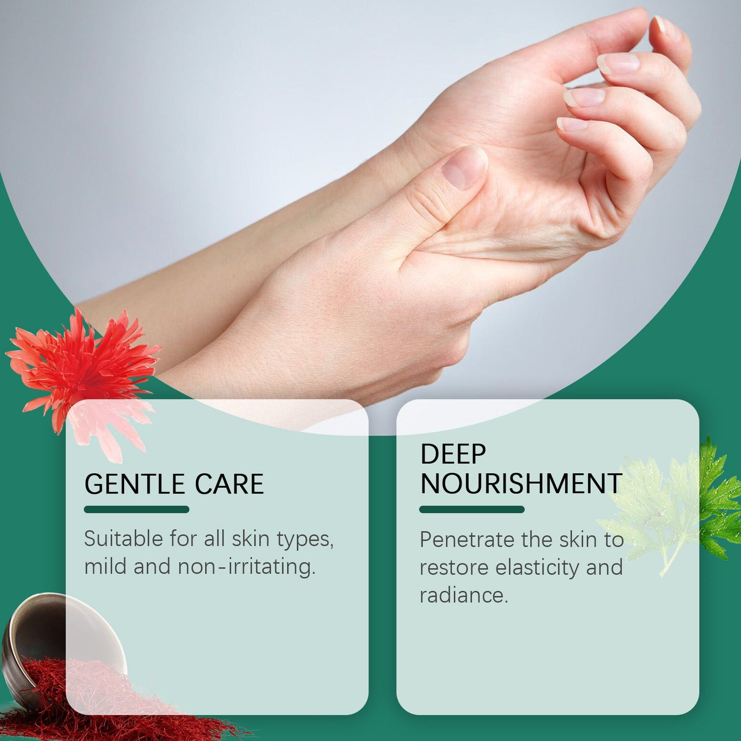 Joint Plant Cream Rub Rub Knee Soothing Body Skin Herbal Cream