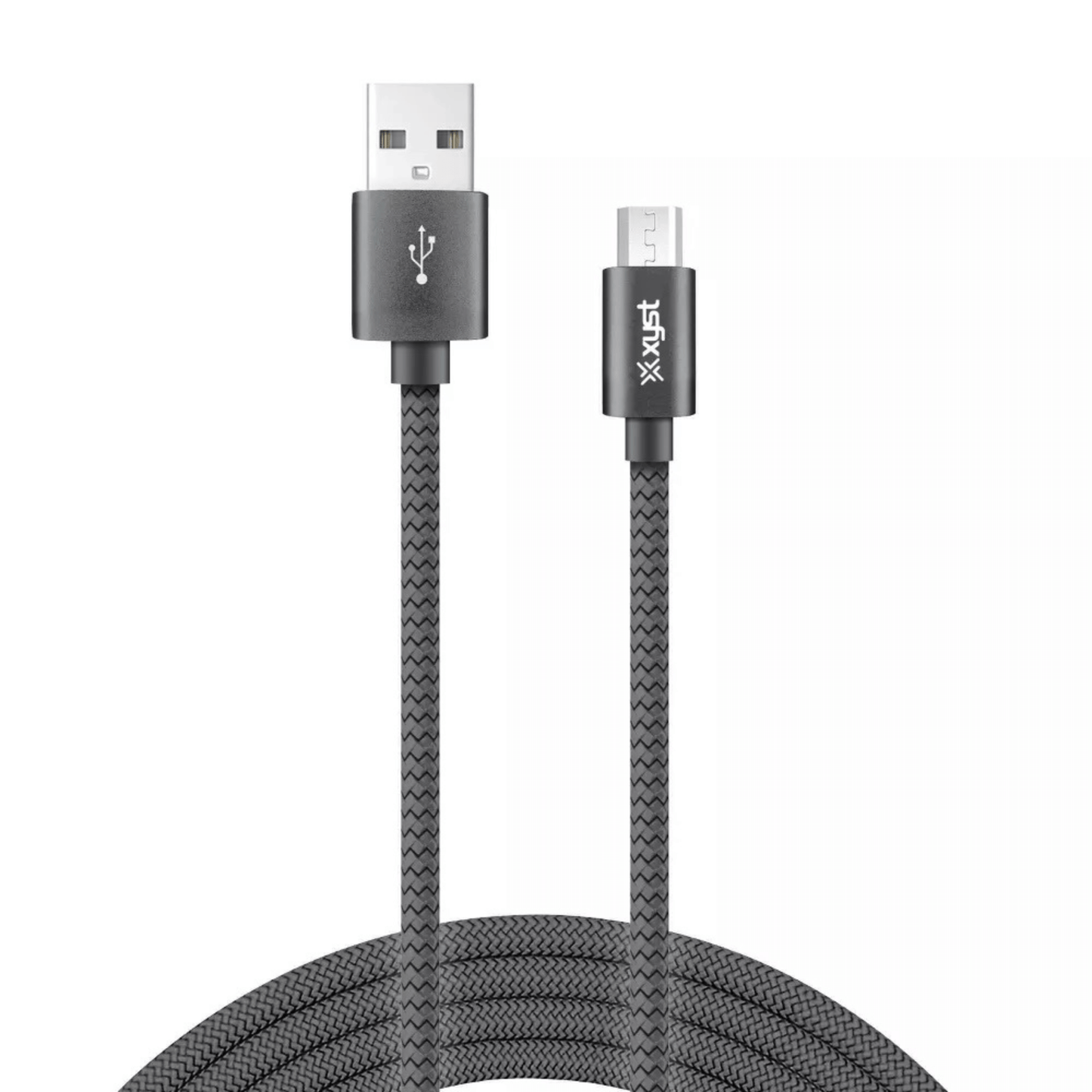 Xyst Charge and Sync USB to Micro USB Braided Cable 10Ft