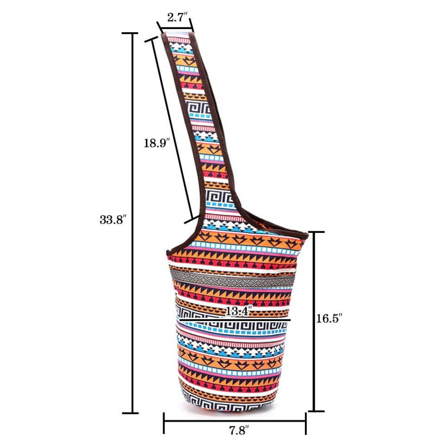 JupiterGear Yoga Mat Carrying Tote Bag with Large Size Pockets | Multipurpose and Fit Most Size Mats