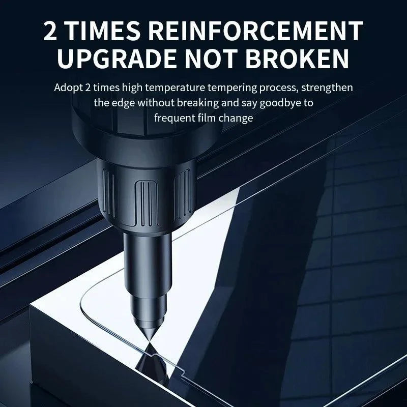 iShield Tempered Glass Screen Protectors - 3-Pack for iPhone 14, 13, 12, 11, 15 Pro Max, Mini, XR, X, XS MAX, 7, 8 Plus, 16