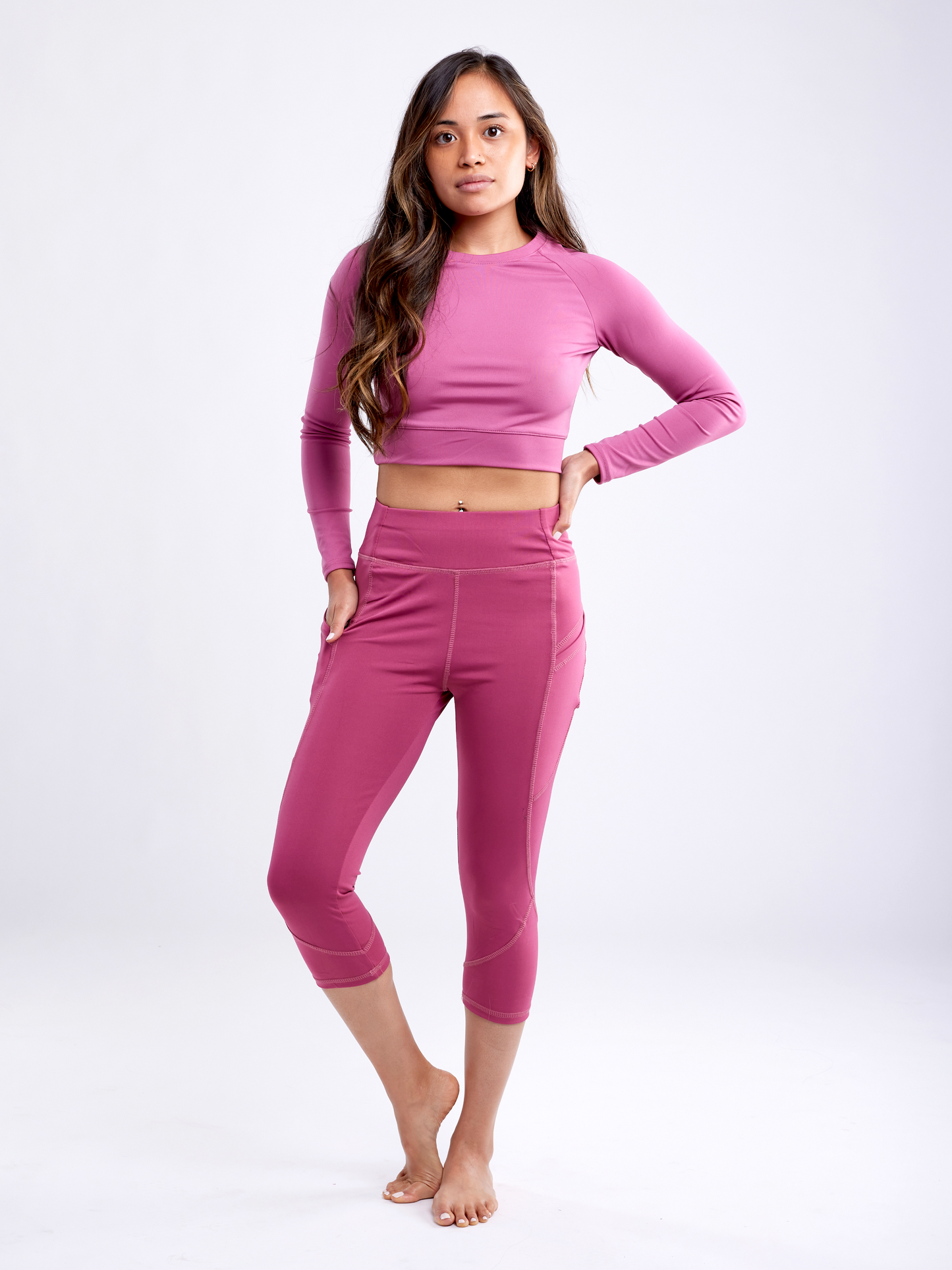 JupiterGear Long-Sleeve Crop Top